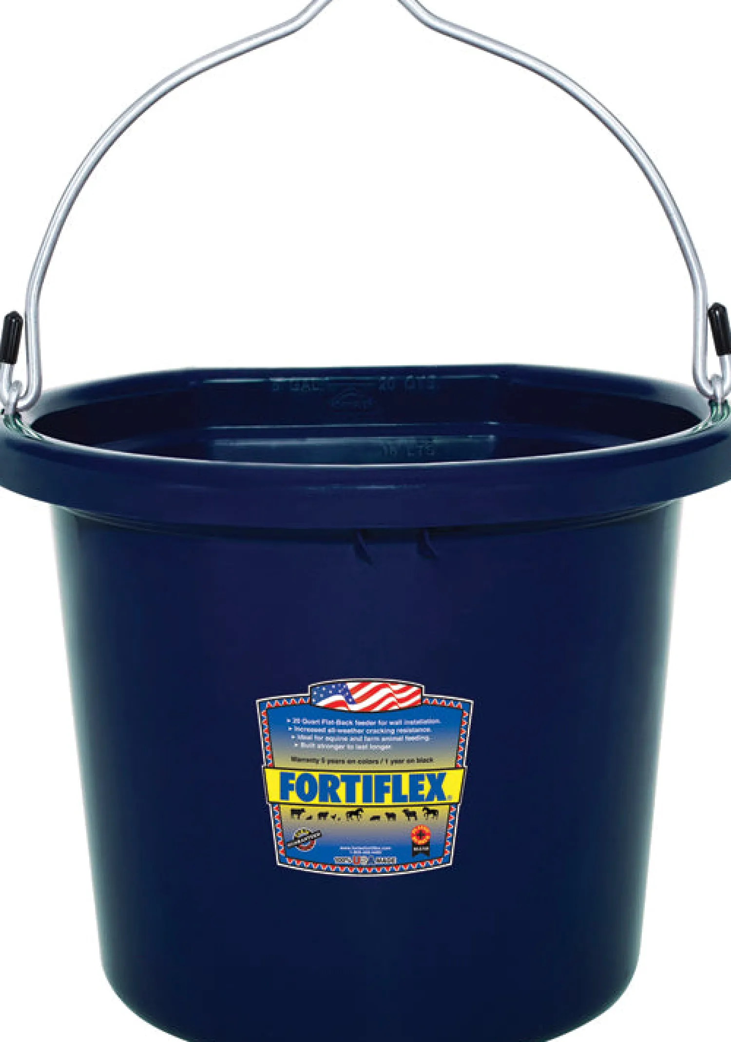 Discount BRADLEY CALDWELL Fortiflex® 20-Quart FlatBack Bucket - Colors