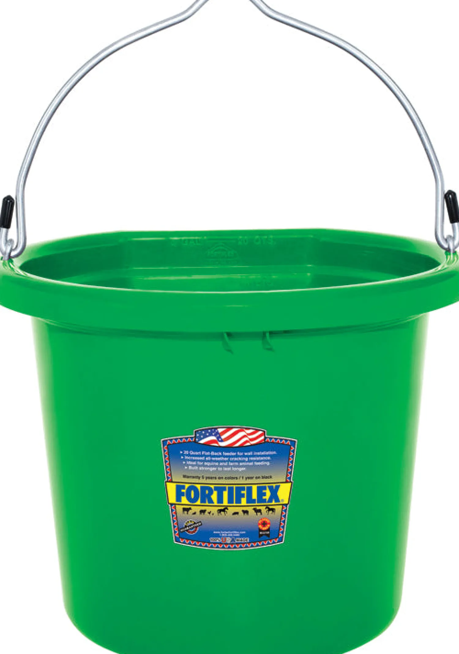 Discount BRADLEY CALDWELL Fortiflex® 20-Quart FlatBack Bucket - Colors