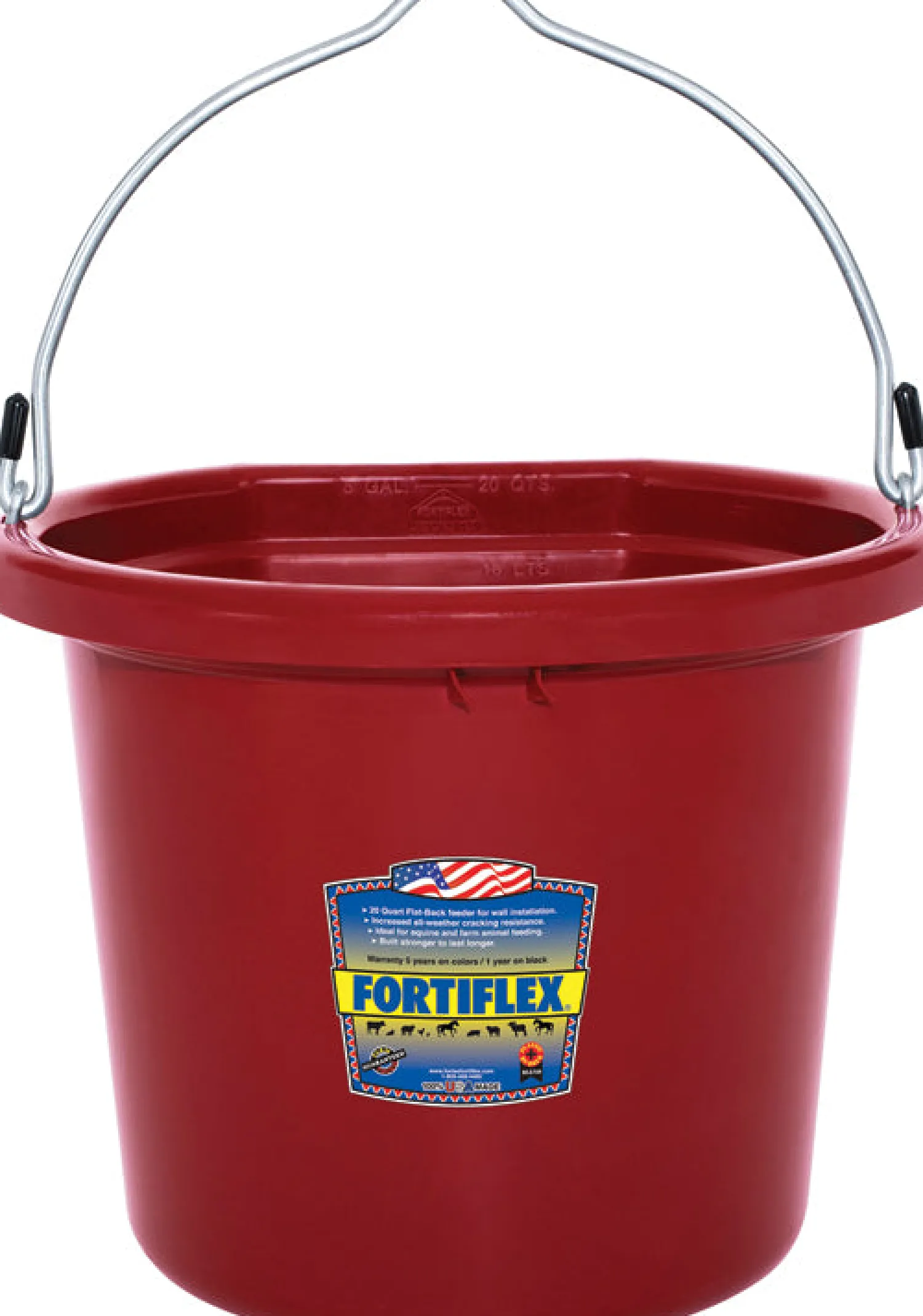 Discount BRADLEY CALDWELL Fortiflex® 20-Quart FlatBack Bucket - Colors