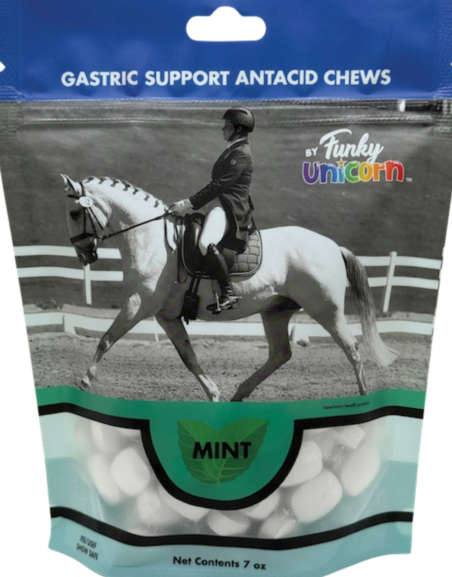 Hot INTREPID INTL Funky Unicorn Gastric Support Antacid Chews - 7 oz. Mint