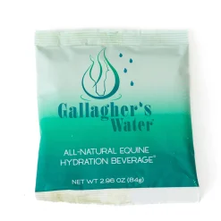 Clearance EQUESTRIBEV Gallagher’s Water™ All-Natural Equine Hydration Beverage, 12 Sachets