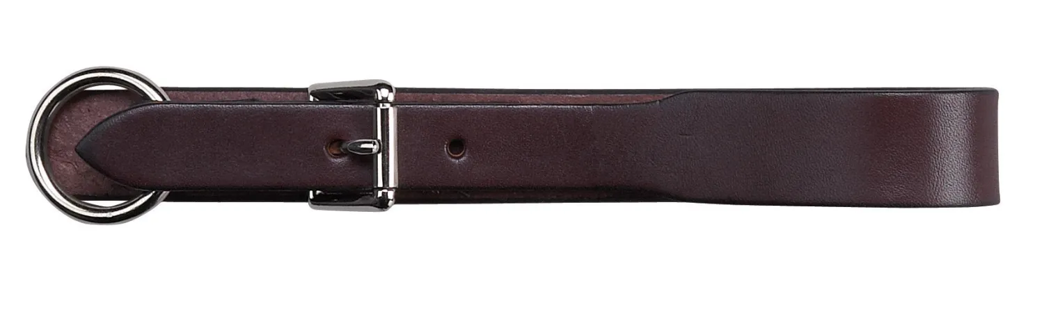 Sale TORY LEATHER Girth Loop With Buckle Black