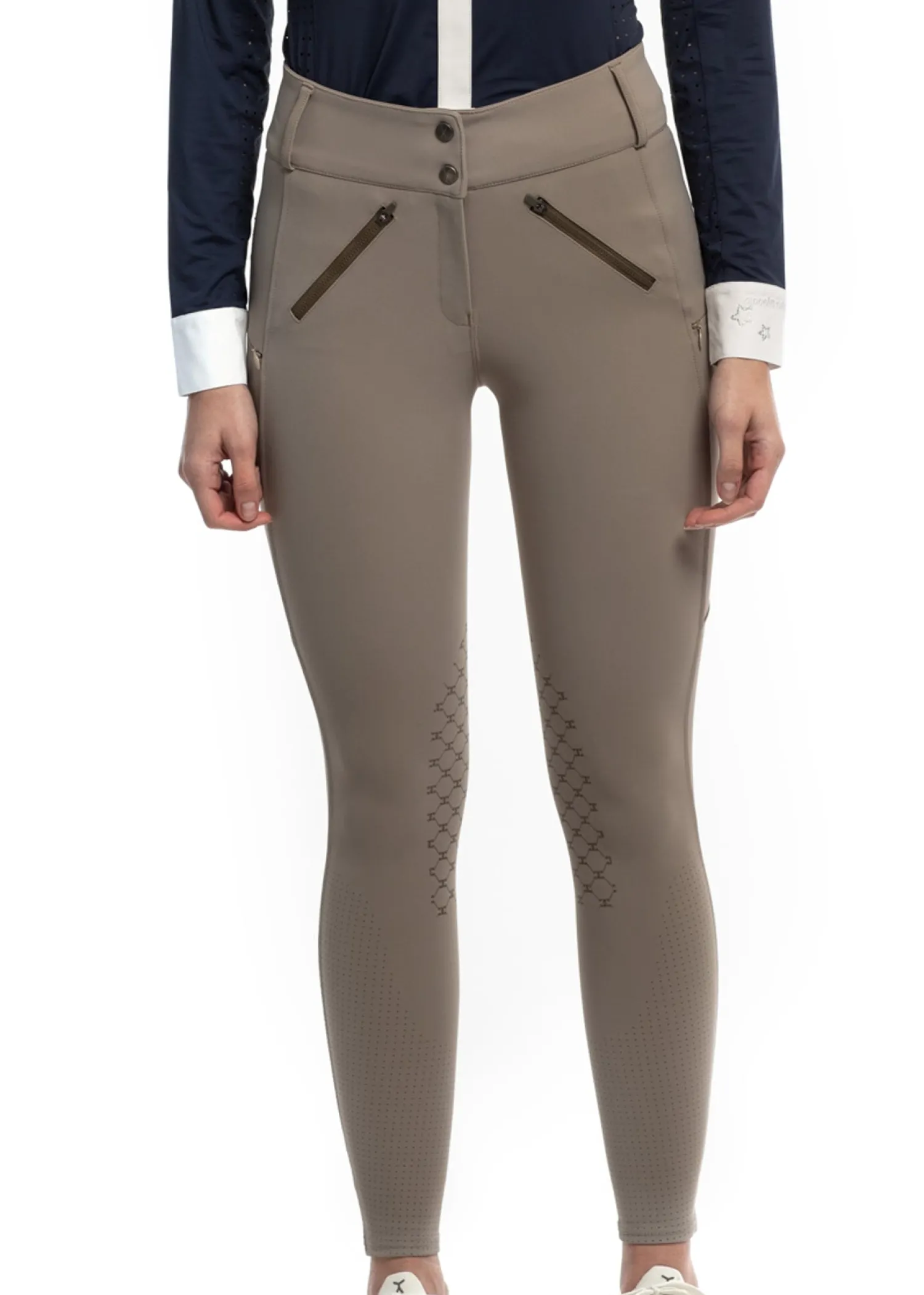 Outlet GOODE RIDER ™ Ladies’ Million Dollar Knee-Patch Breech Khaki