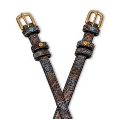 Hot HALTER EGO ® Aspen Leather Spur Straps Print