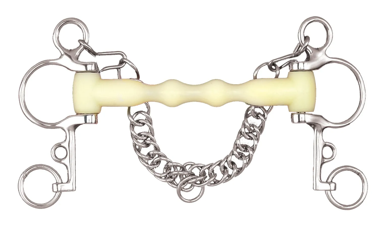 Sale ERS Happy Mouth Bits® Shaped Mullen Mouth Short Shank Pelham Bit