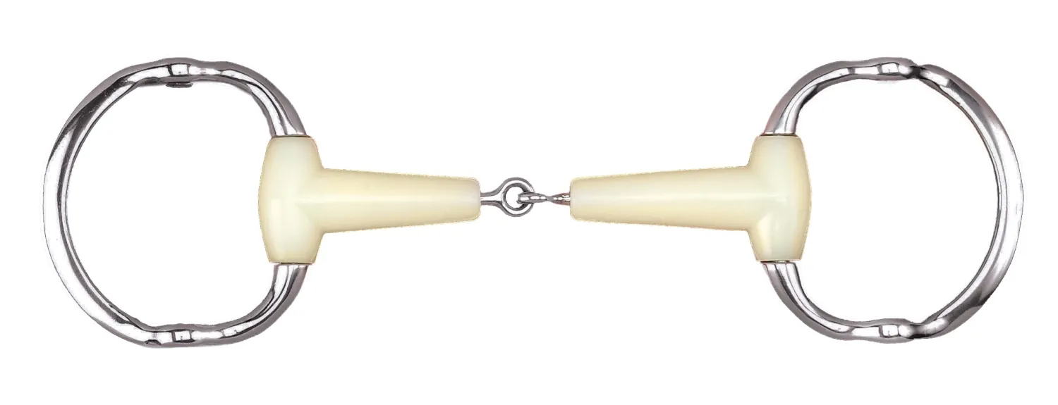 Clearance ERS Happy Mouth Jointed Eggbutt Gag Bit