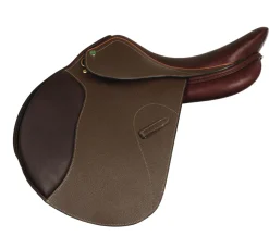 Clearance JPC EQUESTRIAN HDR Memor-X Close Contact Saddle Australian Nut