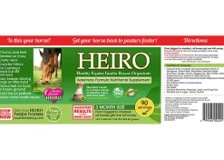 Hot RJ MATTHEWS Heiro™ Healthy Equine Insulin Rescue Organical