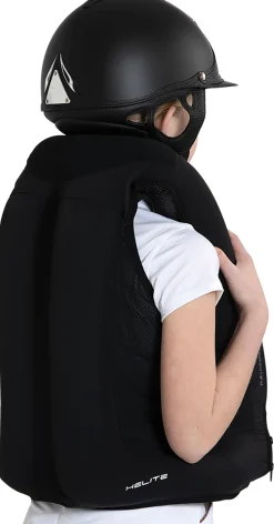 Outlet HANSEN DISTRIBUTION Helite Children’s Zip’In 2 Airbag Vest Black