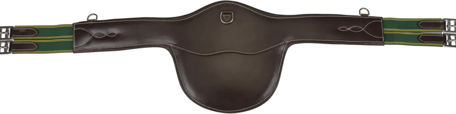 New JPC EQUESTRIAN Henri de Rivel Belly Guard Girth Havana