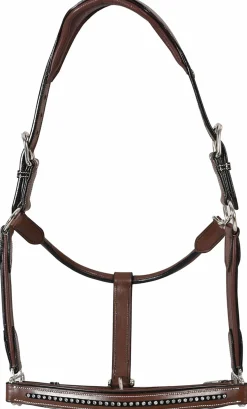 Sale JPC EQUESTRIAN Henri de Rivel Padded Leather Crystal Halter