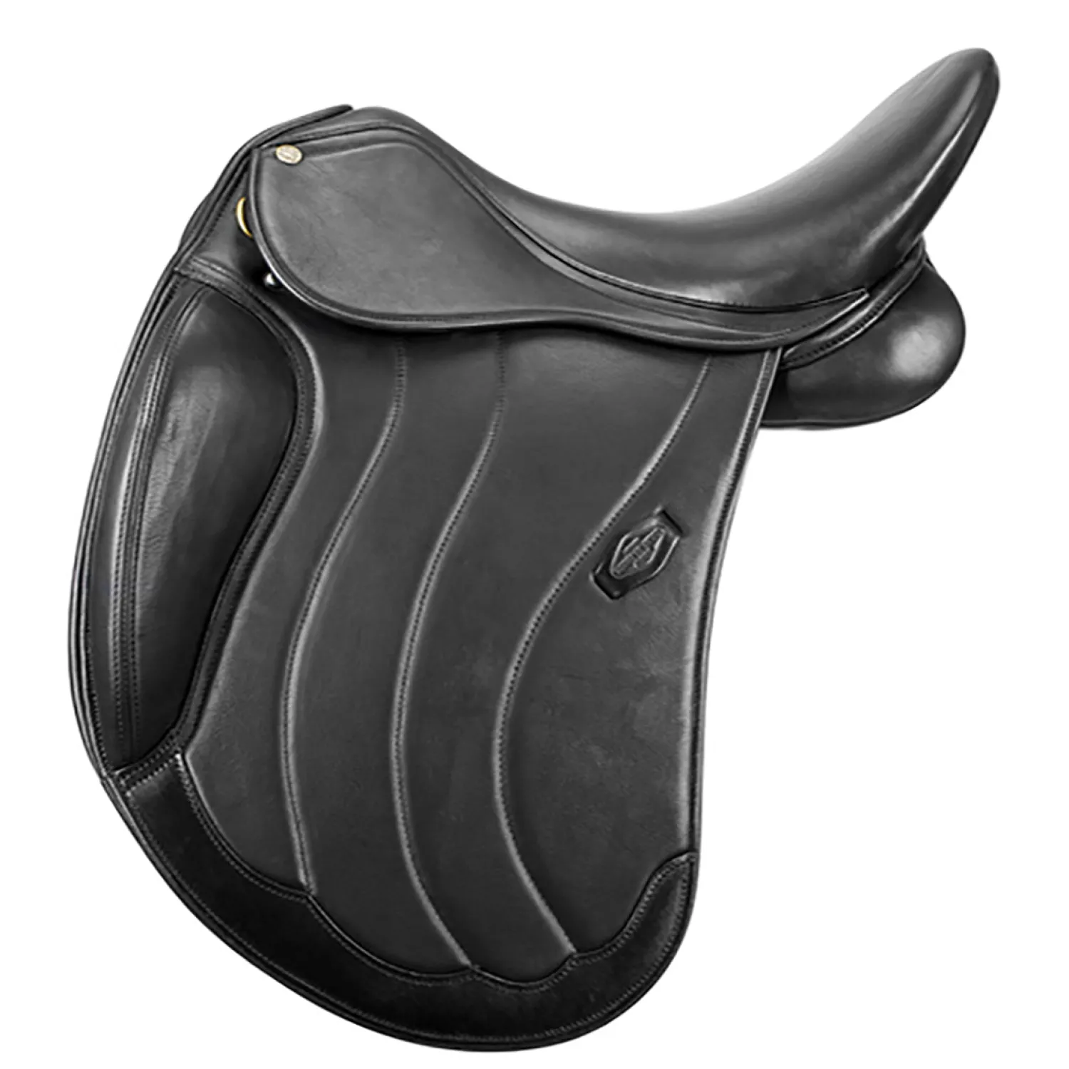 Online JPC EQUESTRIAN Henri de Rivel Parisian Monoflap Dressage Saddle Black