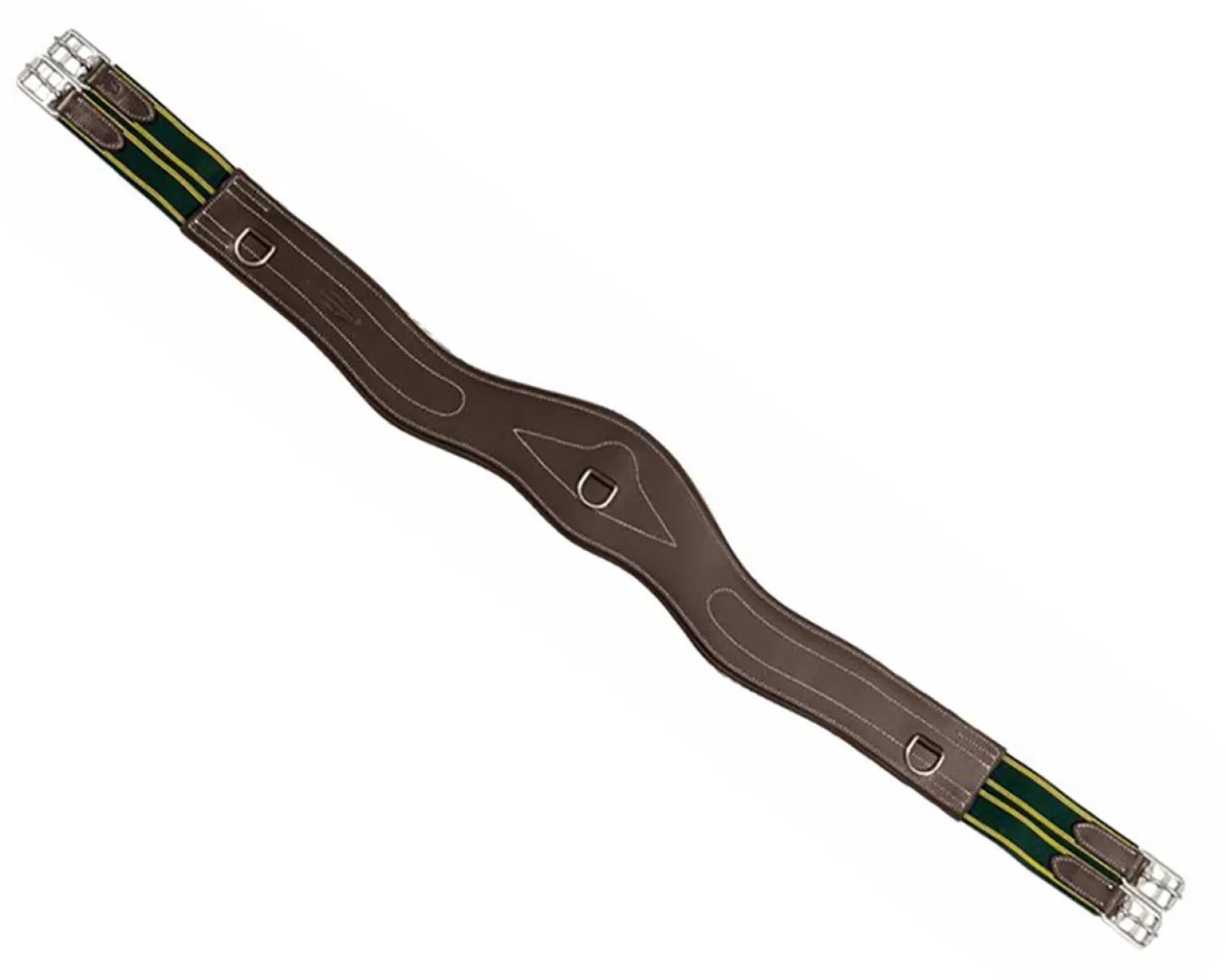 Discount JPC EQUESTRIAN Henri de Rivel Pro Contoured Leather Girth