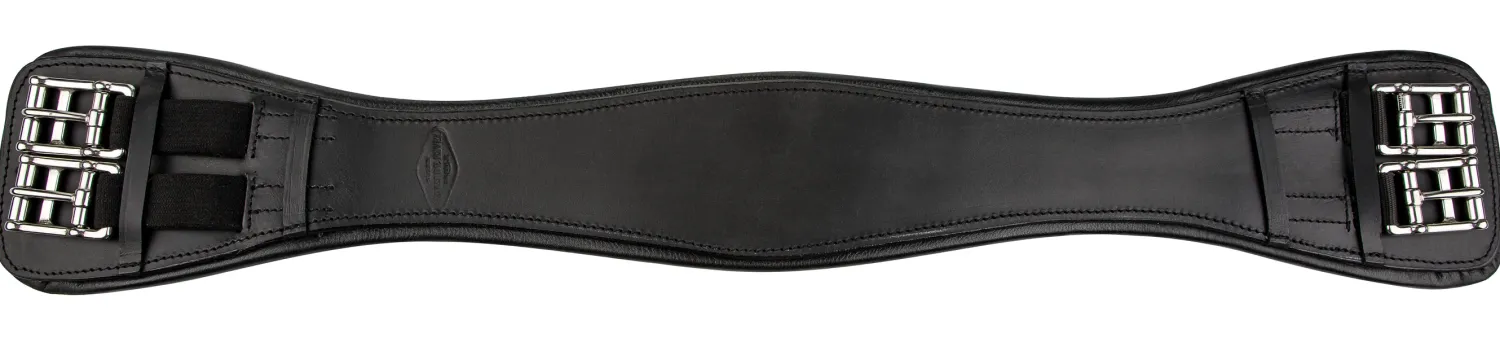 Clearance JPC EQUESTRIAN Henri de Rivel Pro Dressage Snap Girth Black