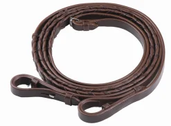 Clearance JPC EQUESTRIAN Henri De Rivel Pro Extra-Long Flat Laced Reins