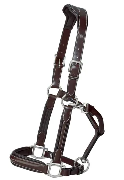 JPC EQUESTRIAN Henri de Rivel Stress Free Halter with Fancy Contrast Stitching