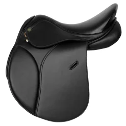Discount JPC EQUESTRIAN Henri de Rivel Vegan-X All-Purpose Pony Saddle Black