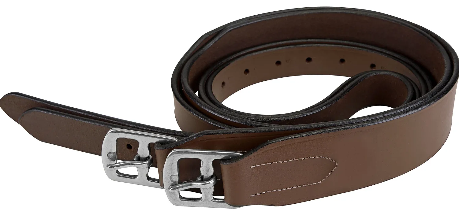 New JPC EQUESTRIAN Henri de Rivel X-Wide Stirrup Leathers