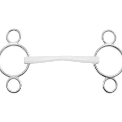 Hot GEM-HERM SPRENGER Herm Sprenger® Duo 3-Ring Bit - 16 mm mouth White