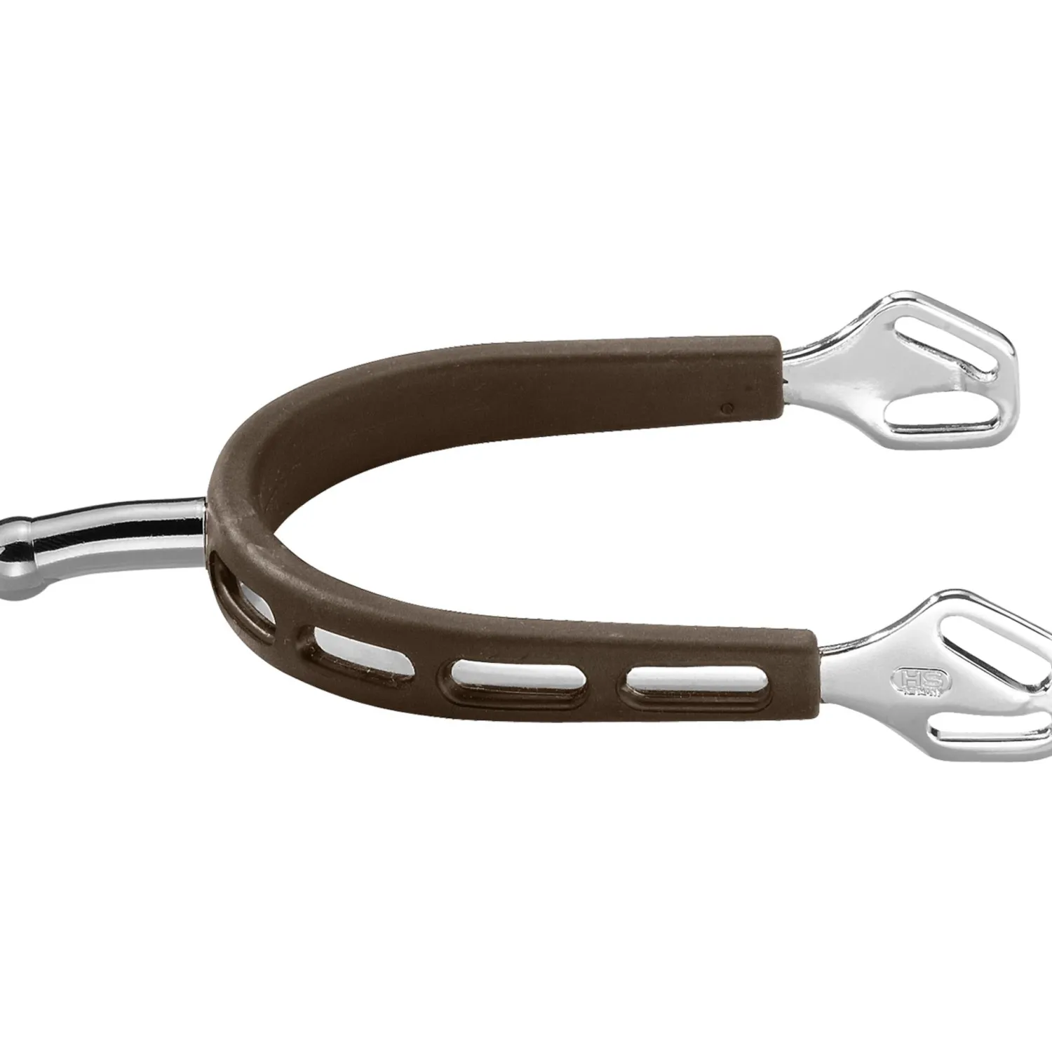 Discount GEM-HERM SPRENGER Herm Sprenger® Ultra Fit Brown Grip Small Round Rowel Spurs