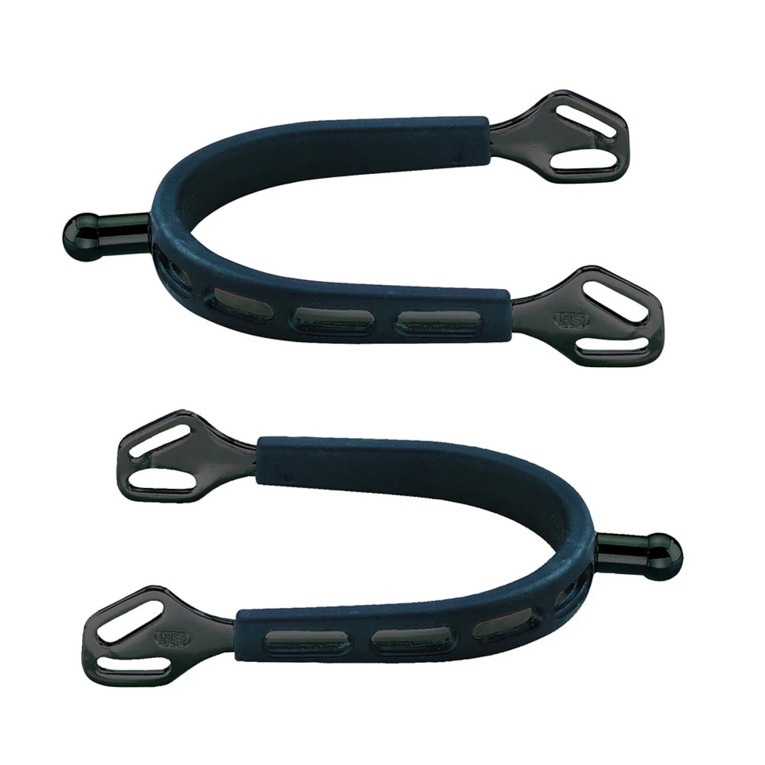 Outlet GEM-HERM SPRENGER Herm Sprenger® Ultra Fit Extra Grip Black Knob Spurs