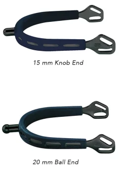 Outlet GEM-HERM SPRENGER Herm Sprenger® Ultra Fit Extra Grip Black Knob Spurs