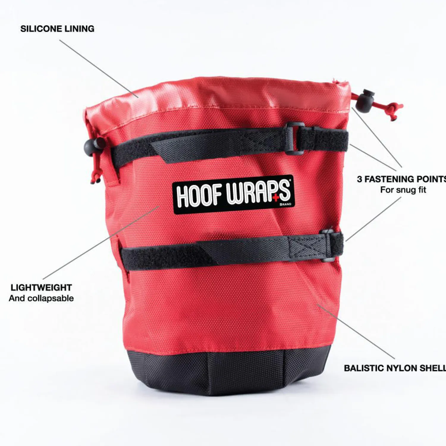 Discount MACKINNON Hoof Wraps™ Soaker Red
