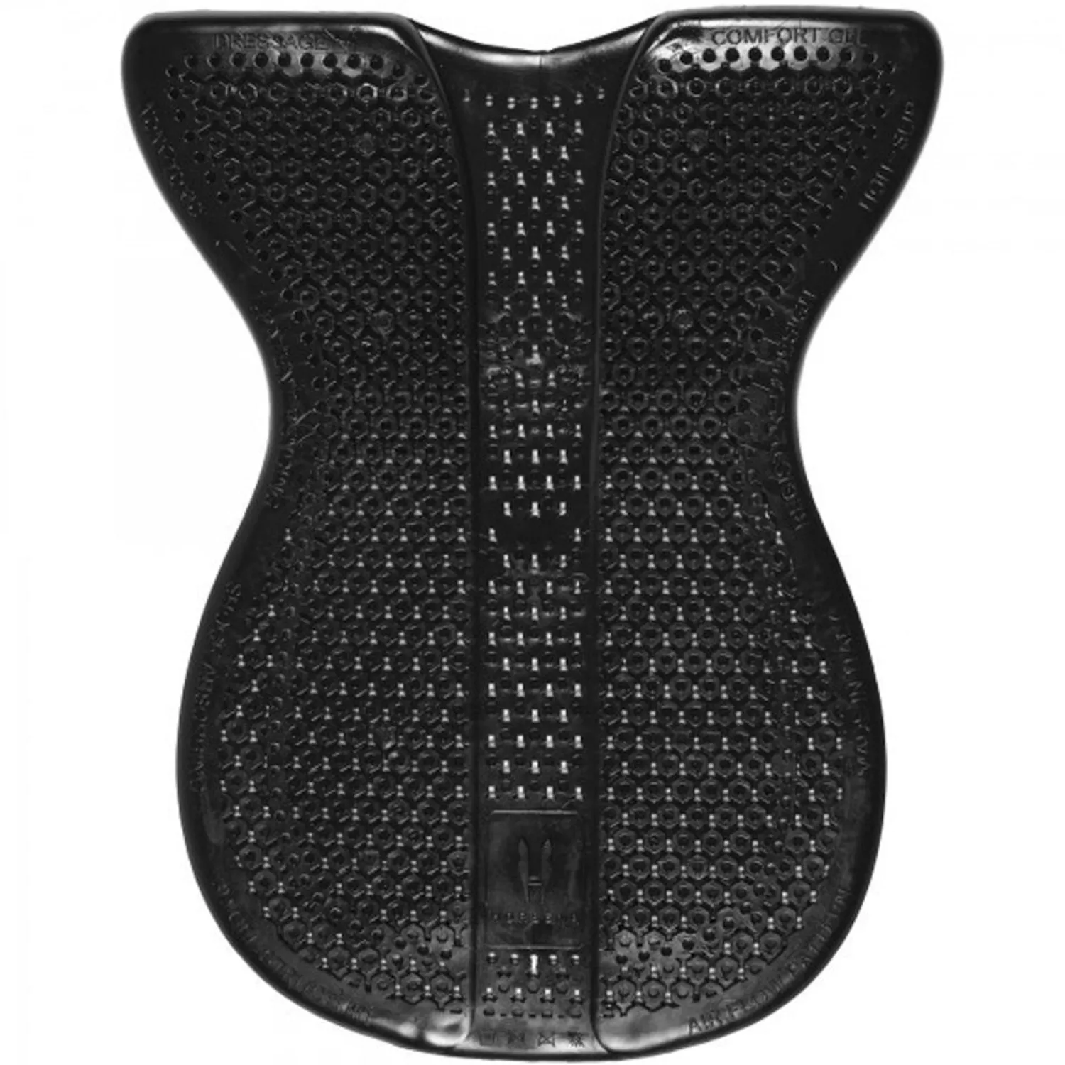 Hot JPC EQUESTRIAN Horsena Front Balance Gel Dressage Pad Black