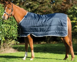Hot HORSEWARE ® Ireland 100 Gram Pony Blanket Liner Navy/Silver