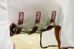 New HORSEWARE ® Ireland Amigo® Bug Buster® with No-Fly Zone™ Silver/Burgundy