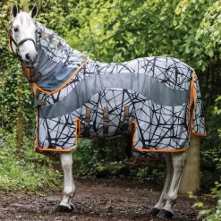 HORSEWARE ® Ireland Amigo® Camo Fly Sheet Grey/Orange