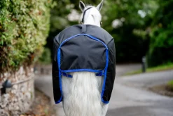 Best HORSEWARE ® Ireland Amigo® Ripstop 900D 100 Gram Plus Pony Turnout Black/Classic Blue