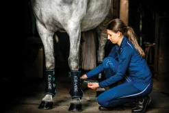 HORSEWARE ® Ireland ICE-VIBE® Leg Wraps Black/Aqua
