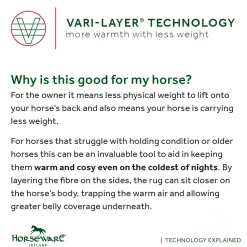 Discount HORSEWARE ® Ireland Rambo® 1680D Vari-Layer Plus Heavy Turnout–450g