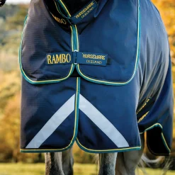 Online HORSEWARE ® Ireland Rambo® Duo Force 2.0 Turnout Blanket Navy/Teal