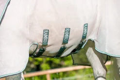 Outlet HORSEWARE ® Ireland Rambo® Fly Buster™ Fly Sheet with No-Fly Zone™ Oatmeal/Sage