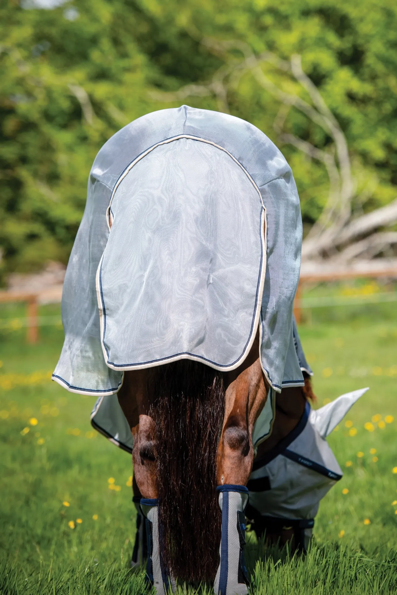 Outlet HORSEWARE ® Ireland Rambo® Protector Fly Sheet Silver/Navy