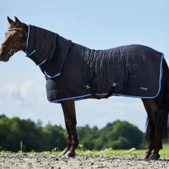 Outlet EQUINAVIA Horze Glasgow Combo 150 Gram Stable Blanket Dark Blue