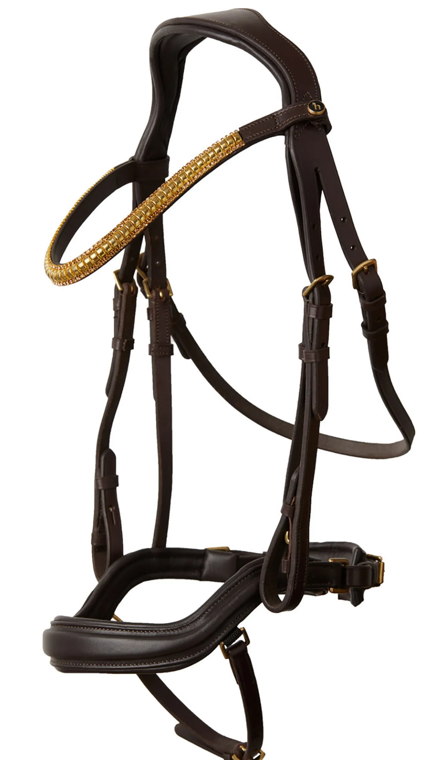 Sale EQUINAVIA Horze Highbury Anatomical Crystal Dressage Bridle