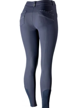 Clearance EQUINAVIA Horze Ladies’ Olivia Knee-Patch Breech with Silicone Grip