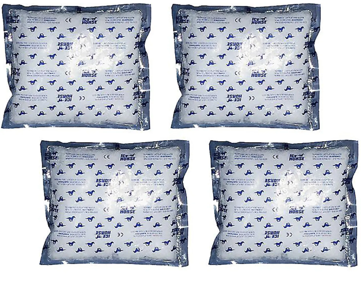Clearance MACKINNON Ice Horse® Pony Size Cold Capsule Inserts 4-Pack