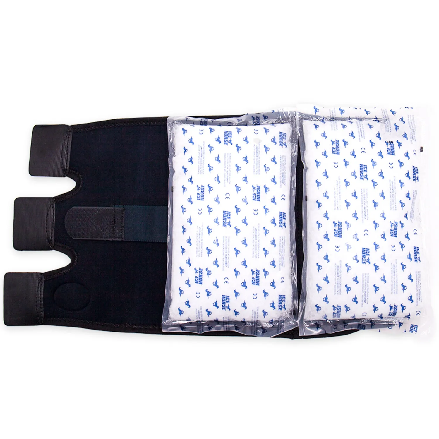 Best MACKINNON Ice Horse® Tendon Wrap, Single Black
