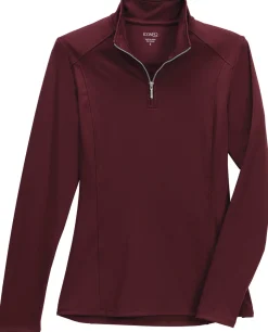 Outlet KIRSCH IconEQ™ Ladies’ Lux Long Sleeve Solid Shirt Port Royal