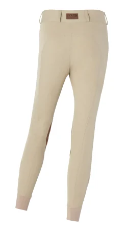 Sale SUPERHOUSE IconEQ™ Girls’ Wellesley Competition Knee-Patch Breech Tan