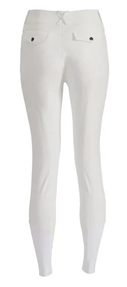 New KARAN LETEX IconEQ™ Ladies’ Dalton Tech Nova Competition Knee-Patch Breech White