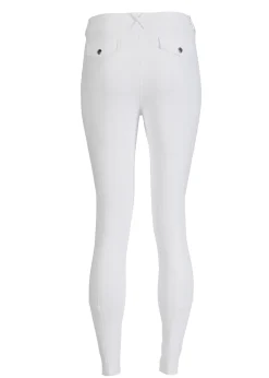 Online KARAN LETEX IconEQ™ Wellesley Ladies’ Tech Nova Competition Knee-Patch Breech White