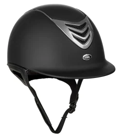 Sale INT RIDING HELMET IRH® IR4G Matte Helmet, Black Finish with Titanium Vent Matte Black/Titanium Vent