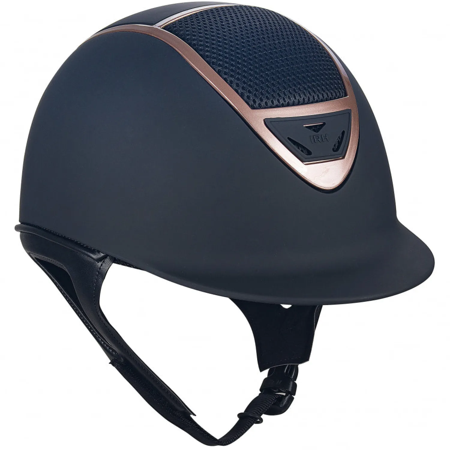 Clearance INT RIDING HELMET IRH® IR4G XLT Matte Finish & Rose Gold Frame Helmet