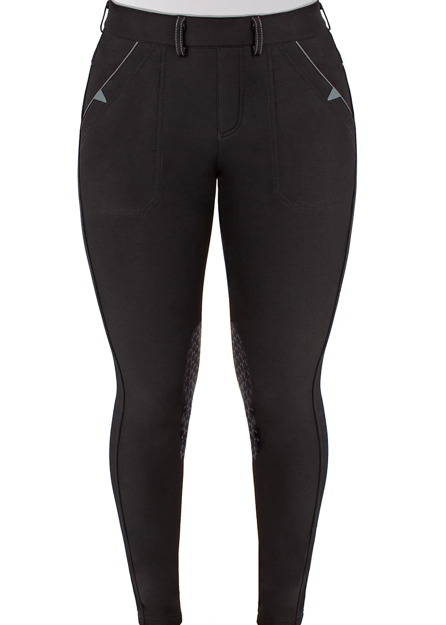 Discount TOKLAT ORIGINALS Irideon® Ladies’ WindTech Knee-Patch Breech Black