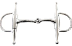 Clearance WEATHERBEETA JP by Korsteel® Eggbutt Full Cheek Snaffle Bit